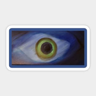 Juvenile Blue Whale Eye Sticker